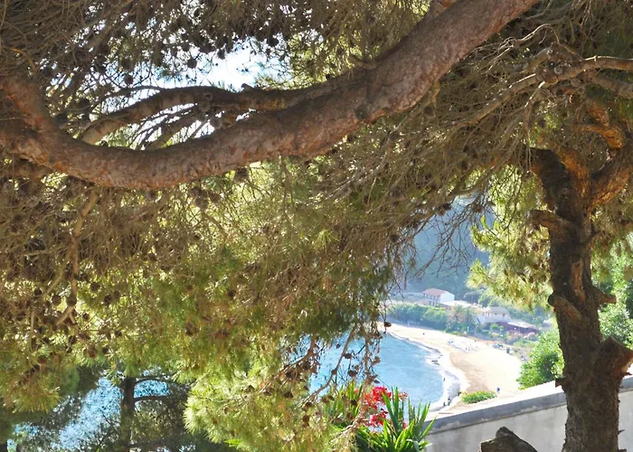 With Large Swimming Pool And Sea View At Corfu *