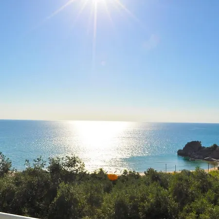 With Large Swimming Pool And Sea View At Corfu * Pelekas