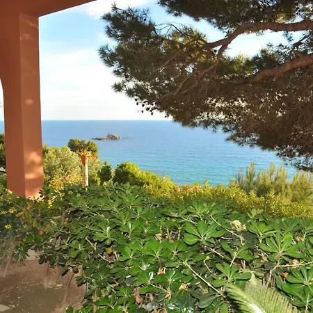 With Large Swimming Pool And Sea View At Corfu Pelekas