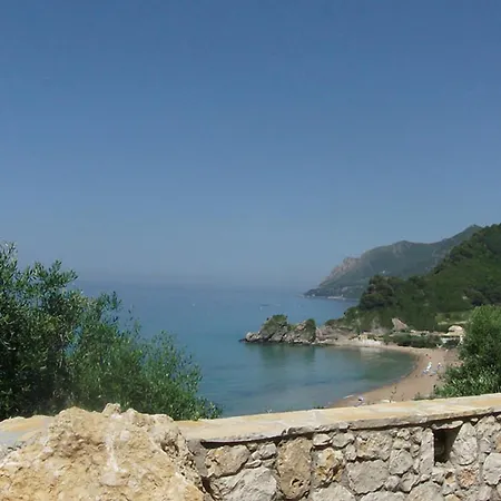 Lejlighed With Large Swimming Pool And Sea View At Corfu *