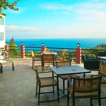 With Large Swimming Pool And Sea View At Corfu *