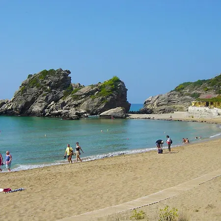 Studio Apartments With Large Swimming Pool And Sea View At Pelekas Beach Corfu * Pelekas